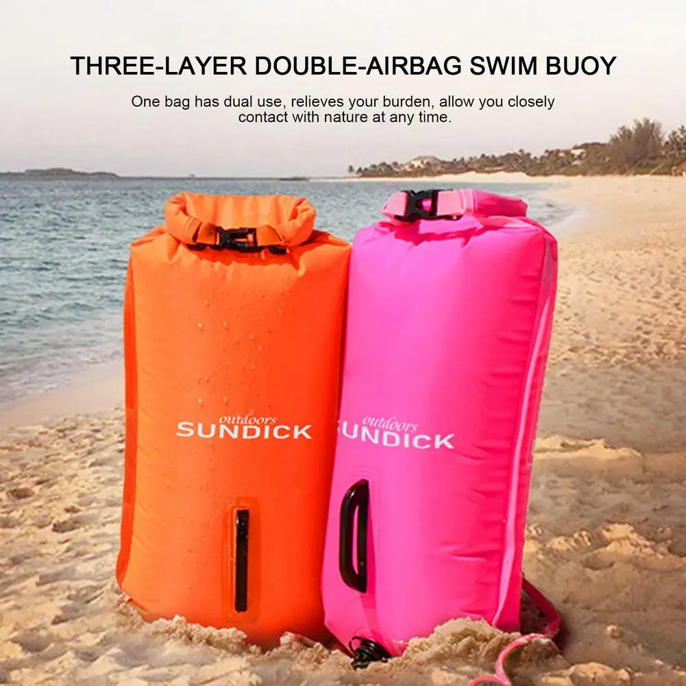 Swim Buoy &  Waterproof Backpack Dry Bag