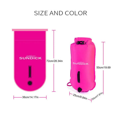 Swim Buoy &  Waterproof Backpack Dry Bag