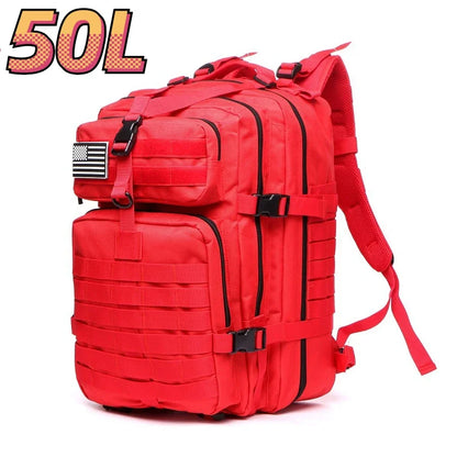 25L/50L  Tactical Sports Camping Hiking Sturdy Backpack