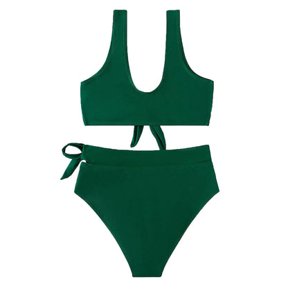 Women Plus Size Swimwear Bikini Two Piece