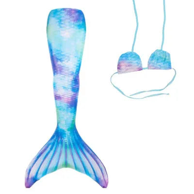 Children Fantasy Gift Mermaid Costume with Tailfin