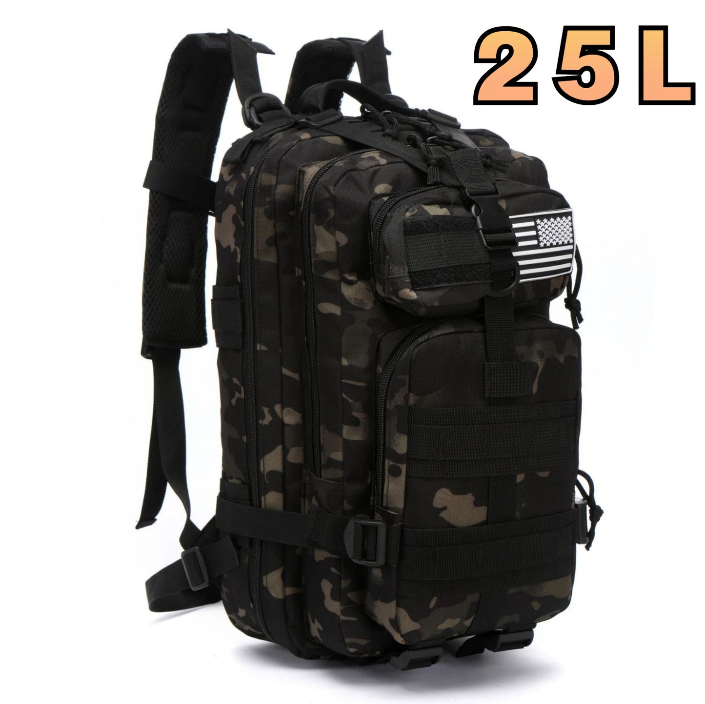 25L/50L  Tactical Sports Camping Hiking Sturdy Backpack