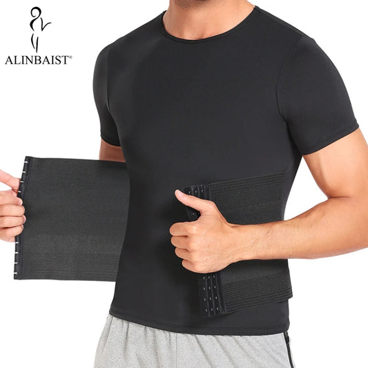 Men's Body Shaper  Abdomen Slimming  Fitness Suits