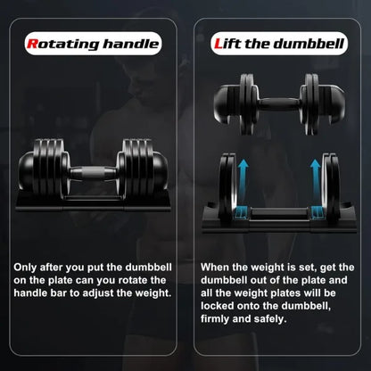 Dumbbell Set for Workout Strength Training Fitness