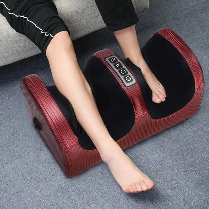 Electric Foot Massager Heated Vibrator Machine