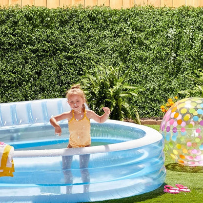 Swim Center Inflatable Family Lounge Pool:   Blue