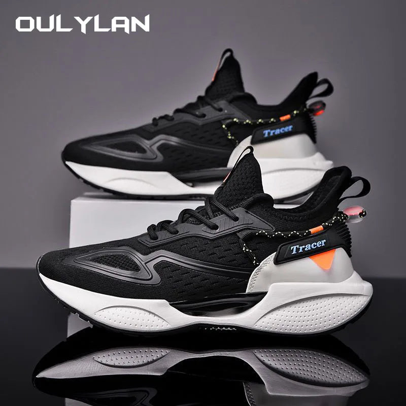 Men's Mesh Breathable Soft Sole Running Shoes