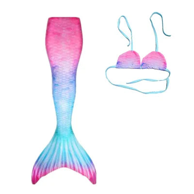 Children Fantasy Gift Mermaid Costume with Tailfin