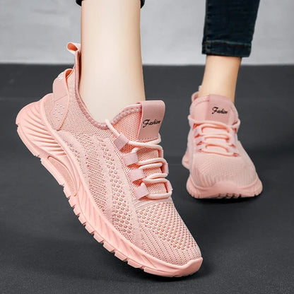 Casual Knitted Mesh Breathable Shoes for Women