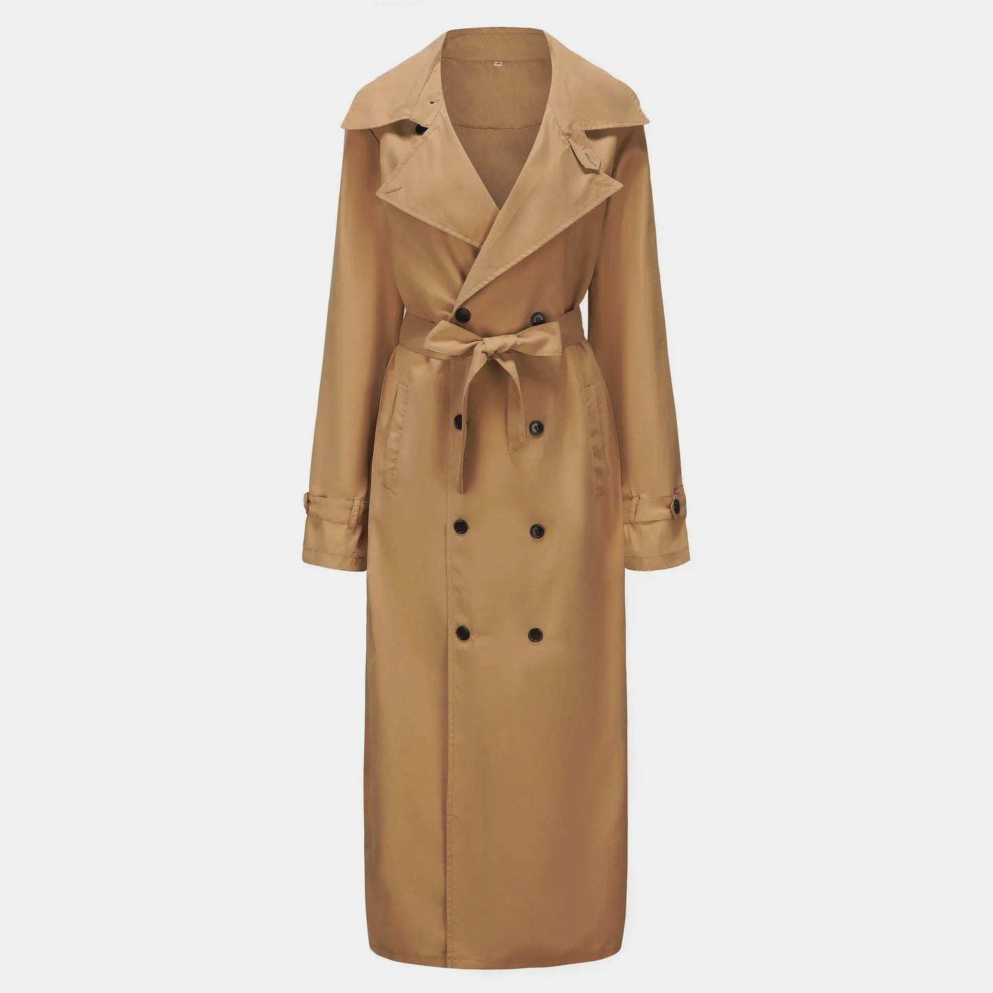 Men's Thin  Designer Overlong British Trench Coat