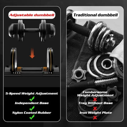 Dumbbell Set for Workout Strength Training Fitness